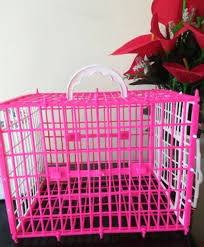 Plastics Cage for Birds-Locally made, Bird Carrying Cage, Size: L 8 Inch, W 6 Inch, H 6 Inch, Rectangle Shape-Multi Color