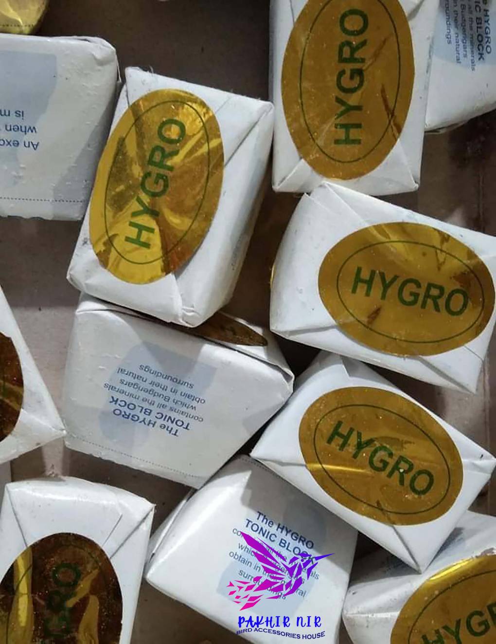 Hygro Tonic Block for Birds - 4 Pcs