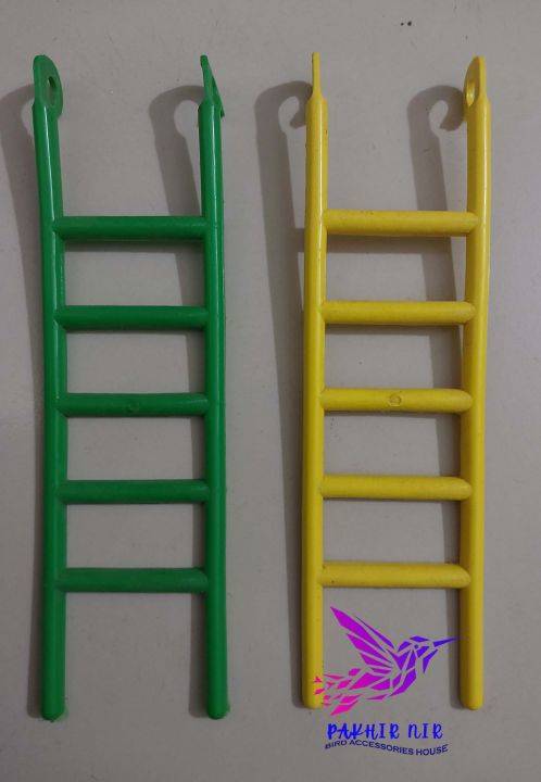 Plastic Ladder Toy for Birds - 10 Inch Long 1 PCS