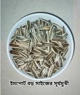 Imported Premium Large Size Sunflower Seeds for Birds - 1 kg Pack