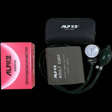 ALPK2 Aneroid Analog Blood Pressure Monitor with Stethoscope Set - 1 Pc